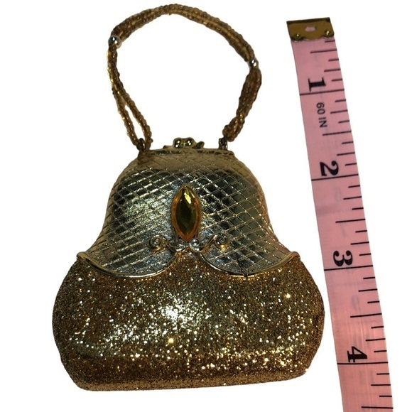 Glitter Handbag Christmas Ornament - Picture 3 of 5